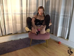 Amateur, Negro, Morena, Hd, Japonés, Natural, Medias largas, Juguetes