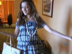 Enthousiasteling, Kont, Pijpbeurt, Sperma, Vriendin, Latijnse vrouw, Gezichtspunt, Tieten likken