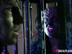 Anal, Verga grande, Negro, Mamada, Británico, Engañando, Pareja, Al aire libre