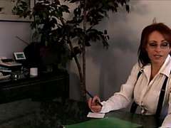 Fingering, Lesbian, Milf, Secretary