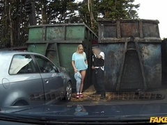 Blowjob, Boyfriend, Car, Cheating, Cumshot, Facial, Pov, Pussy