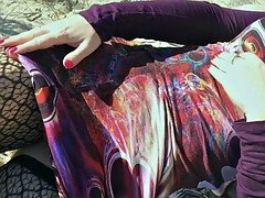 Leie, Niederländisch, Milf, Im freien, Öffentlich