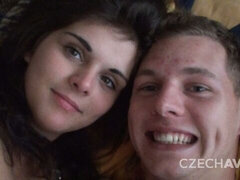 素人, お尻, フェラチオ, 茶髪の, チェコ, ロシア人, 剃毛, ティーン