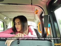 美女, デカパイ, フェラチオ, イギリス人, 巨乳な, チン, 現実, スパンキング