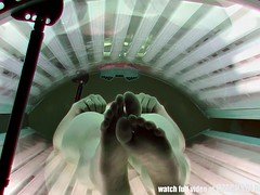 Redhead Teen Softly Playing with her Perfectly Sha