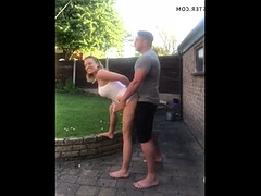 In den arsch, Grosser schwanz, Schwarz, Gruppe, Latina, Milf, Im freien, Titten