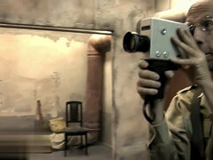 Blondine, Blasen, Hardcore, Natürlichen titten, Retro, Flotter dreier, Titten, Uniform