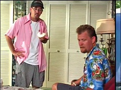 アナル, ブロンド, フェラチオ, イく瞬間, 顔射, 淫乱熟女, フェラする, オッパイの