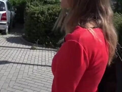 素人, アメリカ人, 巨乳な, ドイツ人, 彼女, 自家製, 淫乱熟女, 公共