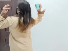茶髪の, 女, インド人, 淫乱熟女, 一人, ユニフォーム