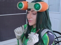 Enthousiasteling, Handschoenen, Buiten, Roken, Tiener