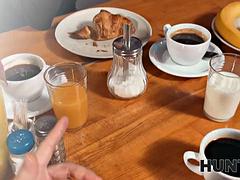 Blasen, Braunhaarige, Betrug, Europäisch, Hardcore, Hd, Pov, Rau