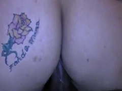 Hubby watches wife with large bbc