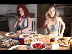 En tercera dimension, Beso negro, Culo grande, Verga grande, Juegos, Orgasmo, Pelirrojo