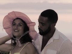 Horny girl is fucking an exotic guy