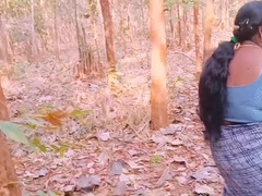 Desi Bhabi Cheats with Brother-in-Law's Big Dick in Forest - Outdoor Indian Sex with Dirty Talk