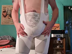 Enthousiasteling, Grote lul, Travestiet, Fetisj, Homo, Hardcore, Masturbatie, Alleen