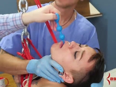 In den arsch, Sadomasochismus, Blasen, Braunhaarige, Spermaladung, Fetisch, Hd