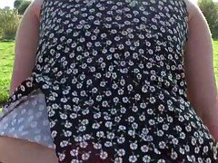 Amateur, Rubia, Corrida, Al aire libre, Público