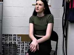 Shoplyfter - Beautiful Babe Athena Heart Obeys Every Order Of Security Guard To Get Out Of Trouble