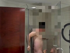 Hot MILF Daniela Shower Homemade Sex