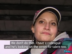 Public Agent (FakeHub): Woman Fucks A Stranger Because She Thinks She'll Be On TV