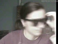 Roemeense, Tiener, Tieten likken, Webcamera