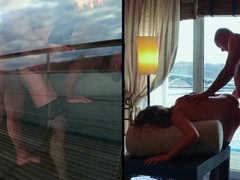 素人, アスtoマウス, 茶髪の, カップル, イく瞬間, バック, オマンコ, オッパイの