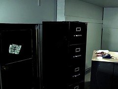 デカパイ, 浮気者, エロ熟女, 下着, 淫乱熟女, オフィス, 赤毛