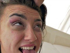 Teen gets ass pounded