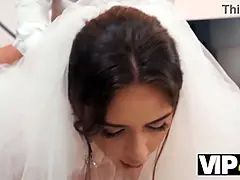 美人, 結婚, 茶髪の, 浮気者, ドレス, はじめて, ヒール, 結婚式