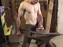 Leie, Spermaladung, Schwanz, Selbstgemacht, Masturbation, Muskel, Solo