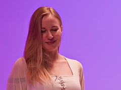 素人, ブロンド, 毛深い, キス, なめる, 淫乱熟女, 現実, オッパイの