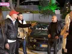 Blasen, Bulgarisch, Griechisch, Ehemann, Reif, Milf, Jungendliche (18+), Flotter dreier