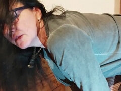 素人, 口内発射, チン, 顔射, イタリア人, 熟年, 淫乱熟女, 母