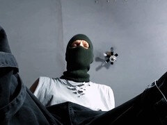 Armée, Noire, Bottes, Pieds, Homosexuelle, Pov, Chaussettes