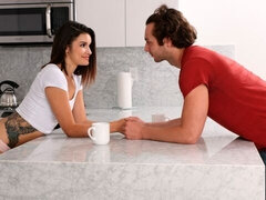 Grosser schwanz, Hundestellung, Riesig, Natürlichen titten, Penis, Dürr, Jungendliche (18+), Titten