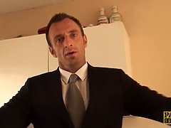 デカチン, フェラチオ, イギリス人, 口内発射, イく瞬間, フェティッシュ, 淫乱熟女, ラフ