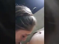 18 años, Rubia, Morena, Pareja, Indio, Chupando, Adolescente, Tetas