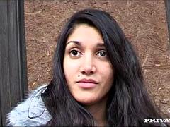 Leah jaye: Blowjob, Latina  Public Porn