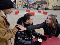 Grosser schwanz, Gehörnter ehemann, Hardcore, Latina, Pov, Flotter dreier, Ehefrau