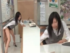 Asiático, Fetiche, Sexo duro, Japonés, Oficina