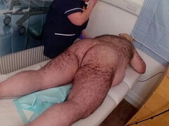 Part 1: Kinky Nurse Matron Satana Gives Painful Medical Exam & Anal Fucking in HD Clinic