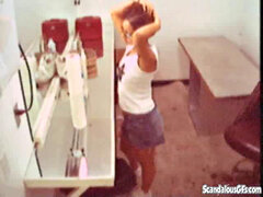 素人, フェラチオ, 茶髪の, フェティッシュ, 指いじり, レズビアン, オフィス, オマンコ