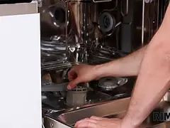 お尻, フェラチオ, 顔射, 手コキする, Hd, 赤毛, コキ