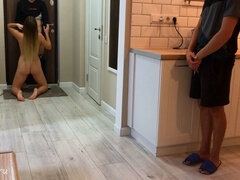 Amateur, Mamada, Engañando, Cornudo, Corridas, Europeo, Marido, Esposa