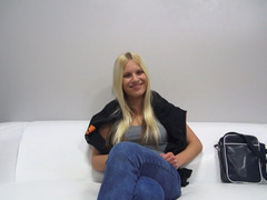 素人, デカパイ, ブロンド, 大学生, 自然山雀, オーガズム, 恥ずかしがりや, ティーン