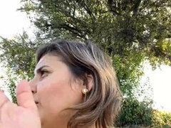 Amateur, Cul, Nana, Gros cul, Gros seins, Plantureuse, Maman, De plein air