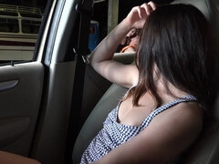 Eva Berger gives a great head and gets fucked in the garage