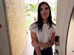 Amateur, Mamada, Morena, Pareja, Al aire libre, Realidad, Adolescente, Voyeur